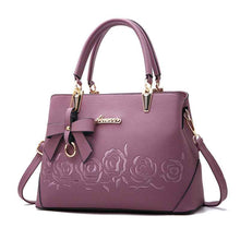 Load image into Gallery viewer, Women's Vegan Leather Crossbody Bag - Adjustable Strap Shoulder Handbag