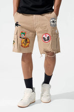 Load image into Gallery viewer, Jordan Craig War Angel Cargo Shorts - Khaki