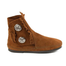 Load image into Gallery viewer, Minnetonka Two Button Hardsole Boot - Mens Boots