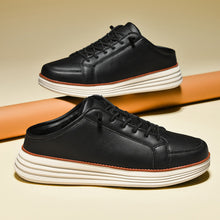 Load image into Gallery viewer, Men's Thermal Fleece-Lined Casual Lace-Up Shoes - Chunky Sole Winter Sneakers