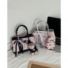 Load image into Gallery viewer, Women's Bucket Handbag – PU Leather Structured Bag with Zipper Pocket | Sarah Express
