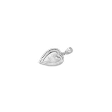 Load image into Gallery viewer, Dual Color Heart Charm Pendant, Sku#LX779
