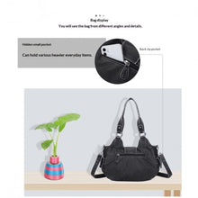 Load image into Gallery viewer, Women's Leopard Print Crossbody Bag – Western Rivet Detail | Polyester &amp; PU Lining