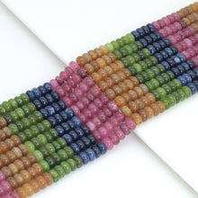 Load image into Gallery viewer, 5x8mm Smooth Rondelle Colorful Quartz, Sku#U2126