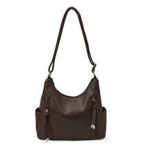 Load image into Gallery viewer, Women's Retro Bucket Crossbody Bag – High-Capacity PU Leather Shoulder Bag