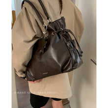 Load image into Gallery viewer, Vintage Biker Underarm Bag for Women - High Capacity PU Leather Crossbody