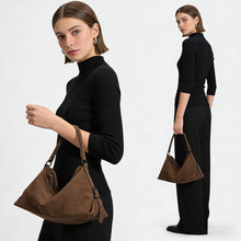 Load image into Gallery viewer, Vintage Suede Large Capacity Tote Bag for Women - Streetwear Style Shoulder Bag