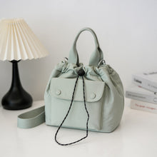 Load image into Gallery viewer, Women's Lightweight Oxford Cloth Shoulder Bag - Versatile Everyday Bucket Bag