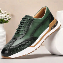 Load image into Gallery viewer, Men's Premium Full-Grain Cowhide Leather Dress Shoes - Round Toe Lace-Up Oxford Shoes