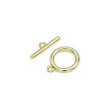 Load image into Gallery viewer, Gold Silver Large Toggle Clasp, Sku#ML76