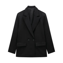 Load image into Gallery viewer, Summer Casual Relaxed-fit Double-breasted Blazer