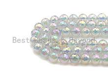 Load image into Gallery viewer, Mystic Plated Rainbow White Agate Beads, Sku#UA59