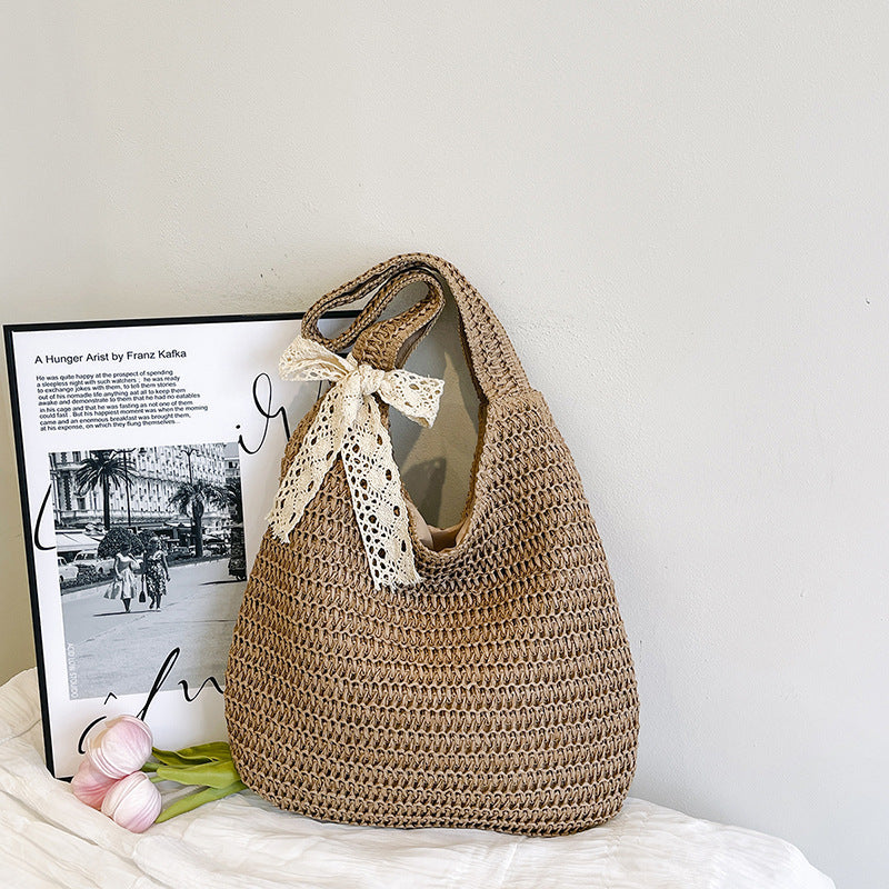 Woven Beach Shoulder Bag