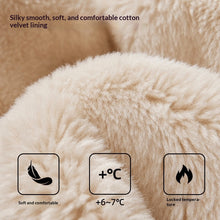 Load image into Gallery viewer, Plush Lined Cotton Slippers