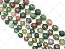 Load image into Gallery viewer, Double Point Indian Jade Beads, Sku#U1307