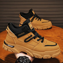 Load image into Gallery viewer, Men's Non-Slip High-Top Outdoor Sports Boots - Mesh Lining, Rubber Sole, Round Toe Lace-Up Athletic Footwear