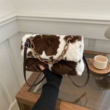 Load image into Gallery viewer, Women's Leopard Print Crossbody Bag – Large Capacity Shoulder Bag