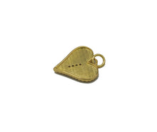 Load image into Gallery viewer, Colorful Rectangle On Heart Charm, Sku#F1474C