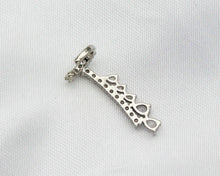 Load image into Gallery viewer, CZ Dangle Earrings, Sku#B202