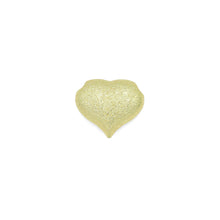 Load image into Gallery viewer, Sparkly Gold Puffy Heart Shape Charm Pendant, Sku#LD644