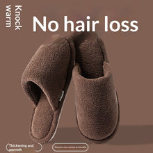 Load image into Gallery viewer, Fluffy Faux Fur Indoor Slippers – Non-Slip EVA Sole