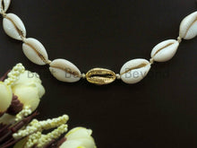 Load image into Gallery viewer, Cowrie Shell Necklace, Cowrie Shell Choker, Cowrie Necklace