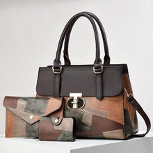 Load image into Gallery viewer, Fashionable New Contrast-color Patchwork Mother-and-child Bag