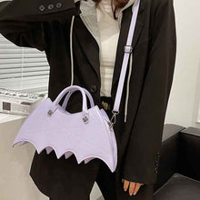 Load image into Gallery viewer, Women's Spider Web Crossbody Bag - Gothic Halloween Shoulder Handbag