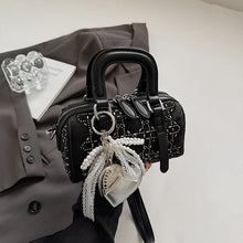 Load image into Gallery viewer, Korean-style Minimalist Versatile Niche Cylindrical Tote Bag
