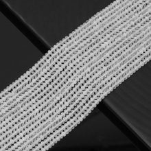 Load image into Gallery viewer, Genuine Moonstone Faceted Rondelle Beads, Sku#U1629