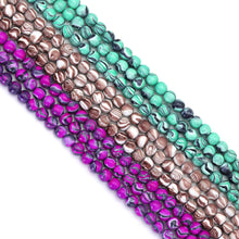 Load image into Gallery viewer, Colorful Hematite Round Smooth Beads, Sku#S165