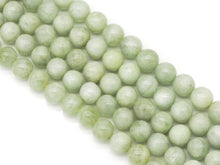 Load image into Gallery viewer, Genuine Quality Green Spodum Round Smooth Beads, 14mm, Sku#U1343