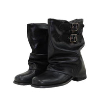 Load image into Gallery viewer, Women's Bow-Tie Ankle Boots | Niche-Design Wide-Calf Soft-Soled Chunky Heel | Korean Style