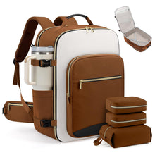 Load image into Gallery viewer, Travel Airline Carry-On Luggage Set With 3 Organizer Pouches
