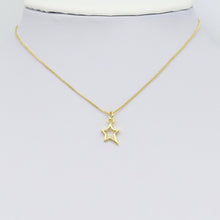 Load image into Gallery viewer, Cute unbalanced frame starCharm, Sku#LK921