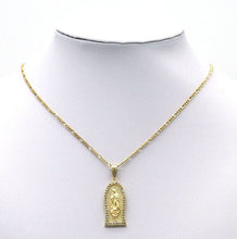 Load image into Gallery viewer, Gold CZ Virgin Mary Charm, Sku#LK702
