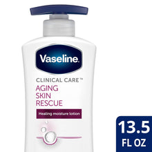 Load image into Gallery viewer, Vaseline Clinical Care Aging Skin Rescue Body Lotion