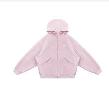 Load image into Gallery viewer, Heavyweight High-neck Air-layer Hooded Sweatshirt