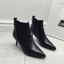 Load image into Gallery viewer, Women's Stiletto High Boots | Soft Microfiber Pointed-Toe Lined Boots