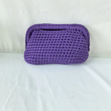 Load image into Gallery viewer, Women's Hand-Crocheted Clutch Bag