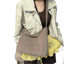 Load image into Gallery viewer, Matte Suede Bucket Bag