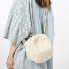 Load image into Gallery viewer, Retro Harajuku Canvas Crossbody Bag – Artistic Streetwear Commuter Bag for Women