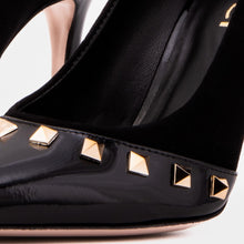 Load image into Gallery viewer, The Bella Vita Studded Black Leather Pump Women Shoe