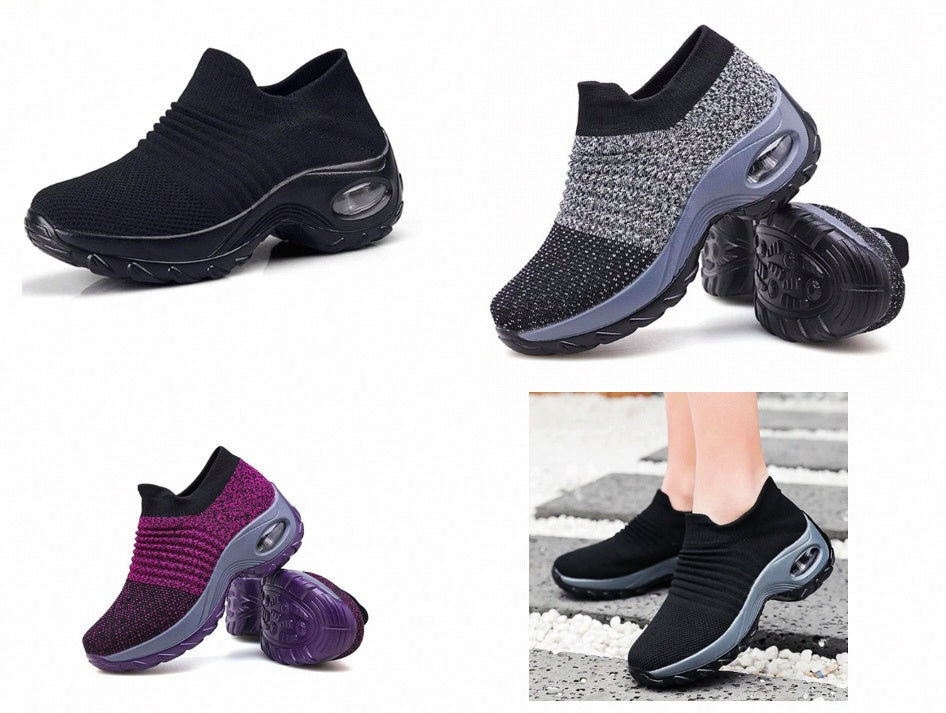Wedge Platform Sneakers