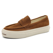 Load image into Gallery viewer, Men's Suede Tassel Loafers - Chunky Sole Slip-On Casual Shoes