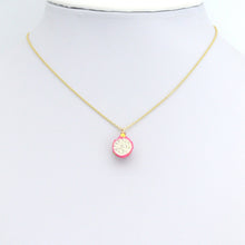Load image into Gallery viewer, Enamel Dragon Fruit Charm Pendant,Sku#LK1249