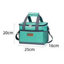 Load image into Gallery viewer, Insulated Tote Bag - Foldable Oxford Fabric Cooler Lunch Bag for Women