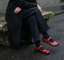 Load image into Gallery viewer, Split-Toe Tabi Mary Jane Flats