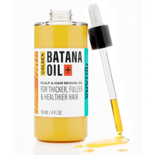 Load image into Gallery viewer, Golden Batana Oil + Scalp &amp; Hair Revival Oil 4 oz