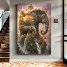 Load image into Gallery viewer, Elephant Jungle Majesty Wall Art